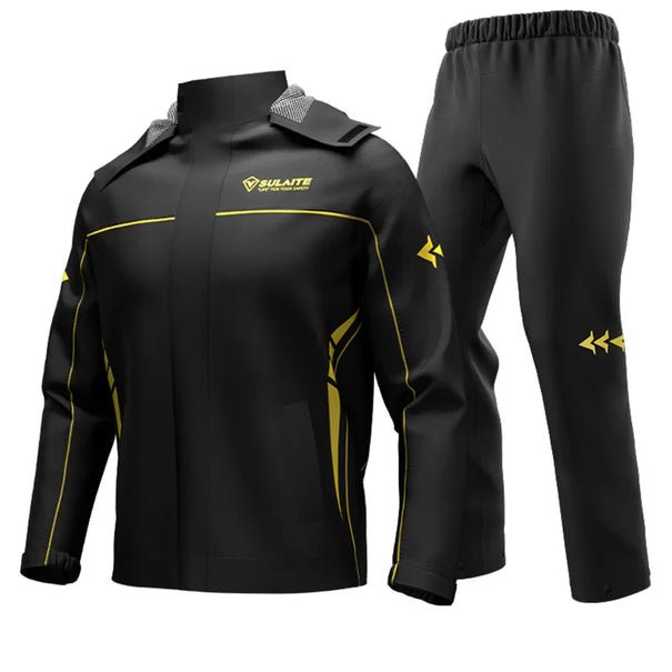 Waterproof Two-Piece Rain Suit — Lightweight Breathable Unisex 10