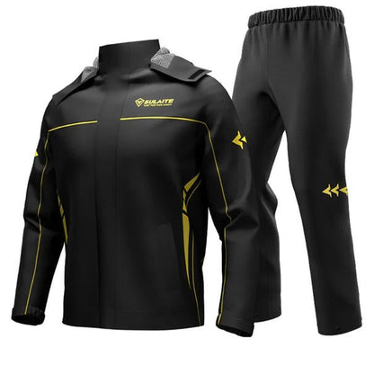 Waterproof Two-Piece Rain Suit — Lightweight Breathable Unisex 10