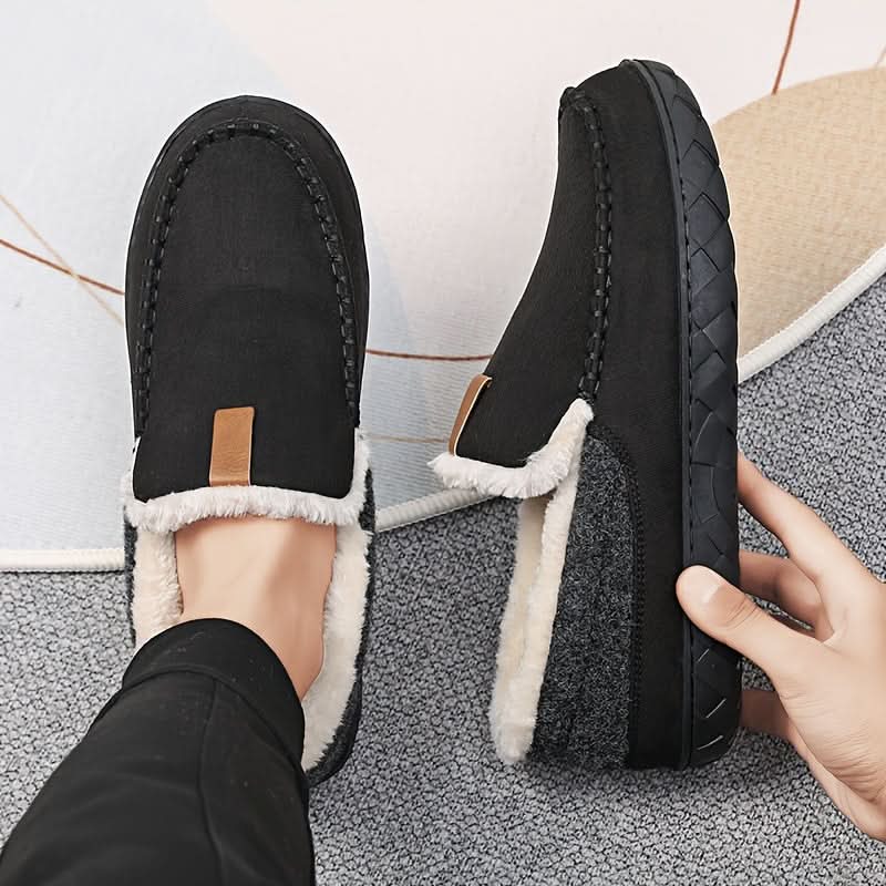 TERRAWOOL Men's Winter Slippers in Synthetic Wool 5