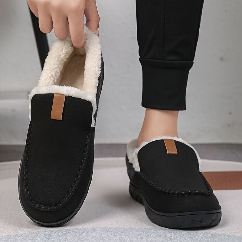 TERRAWOOL Men's Winter Slippers in Synthetic Wool 6
