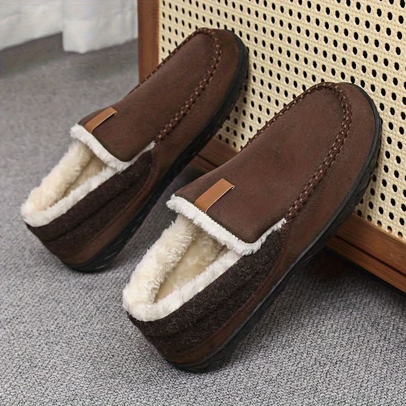 TERRAWOOL Men's Winter Slippers in Synthetic Wool 7