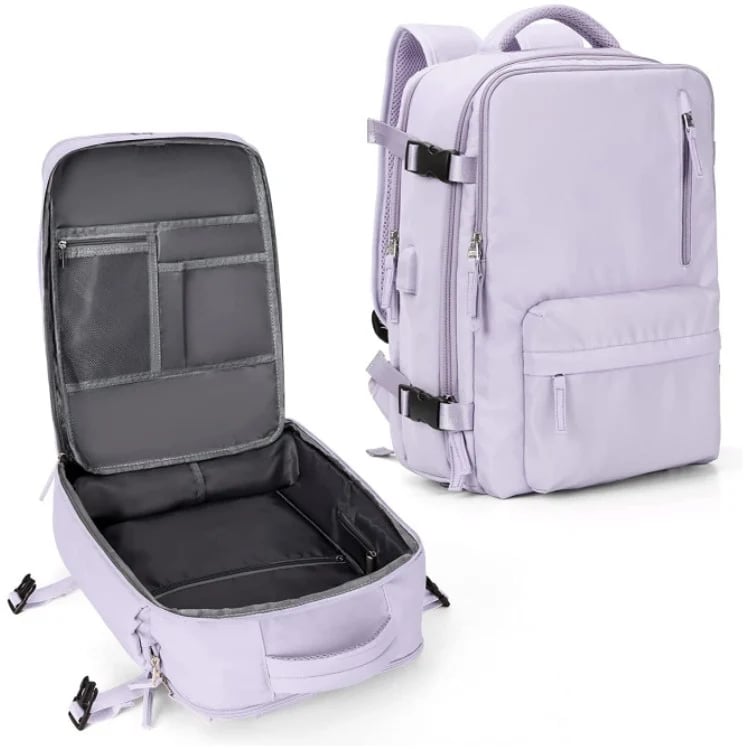 Zaino da Viaggio Donna 35L Impermeabile Multifunzione con USB