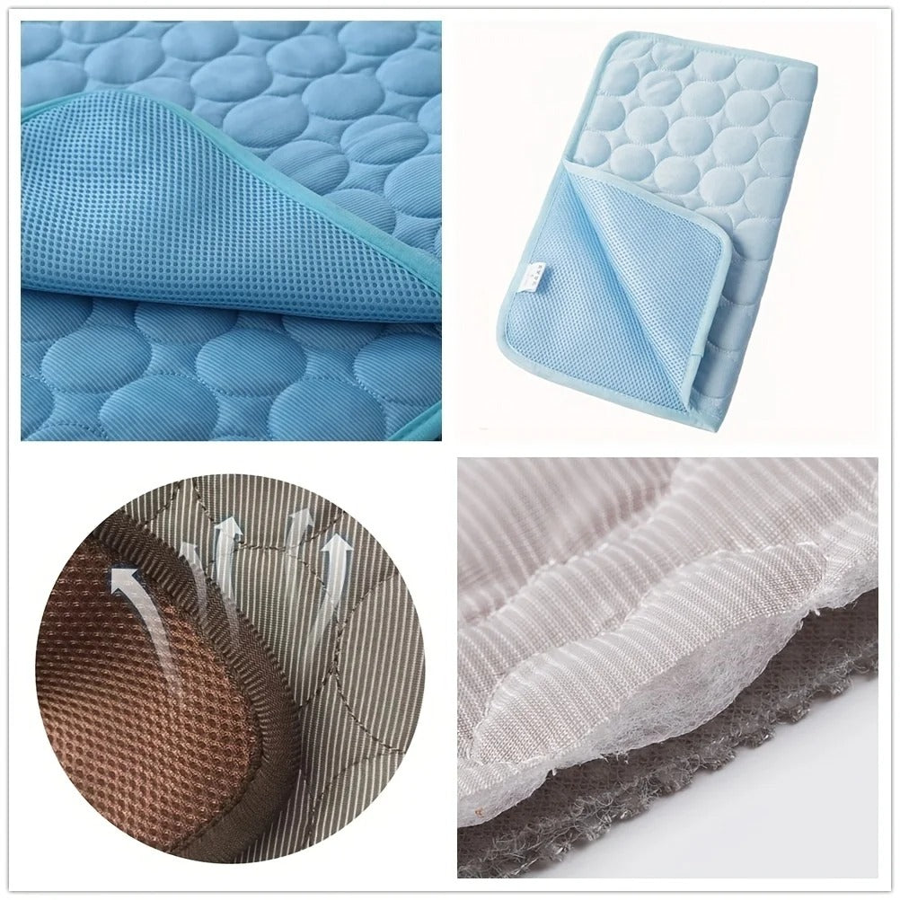 FrostPaw Cooling Pet Mat Blanket for Dogs and Cats — Summer 7