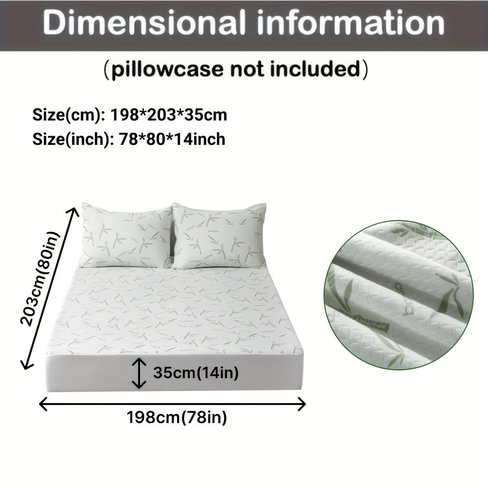 Bamboo Mattress Protector Cooling & Breathable — All Sizes 20