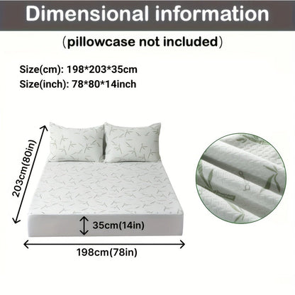 Bamboo Mattress Protector Cooling & Breathable — All Sizes 20