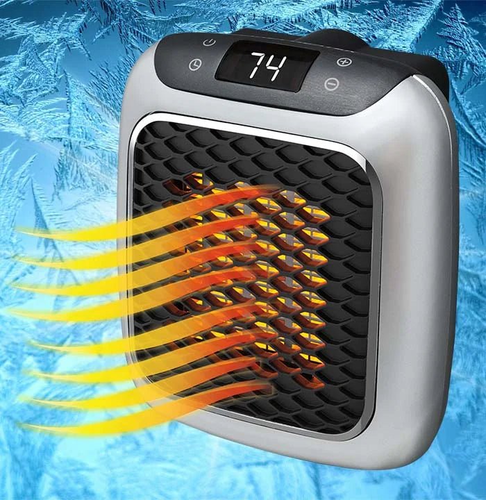 Portable Electric Heater 800W — Fast Silent Heating for Home & Office 2