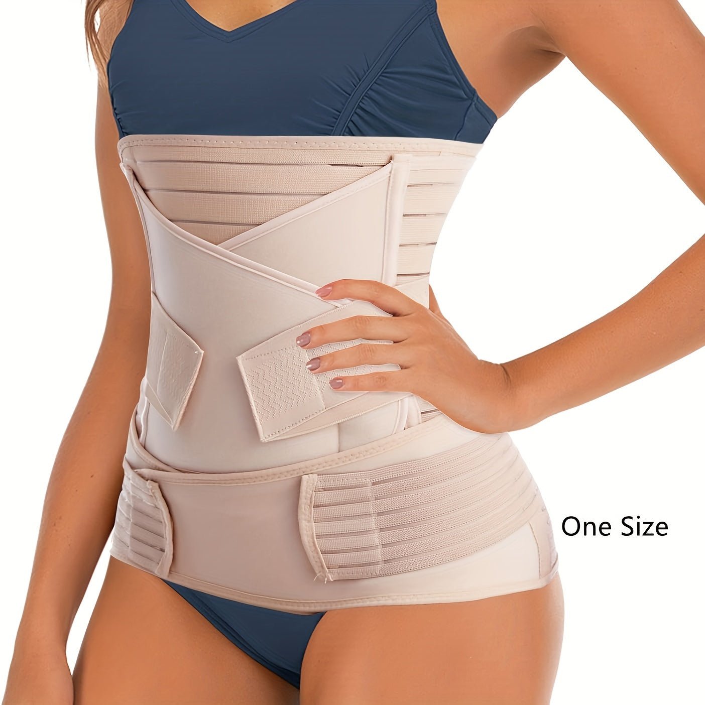 3 in 1 Postpartum Belly Band — Adjustable Waist & Pelvis Support 10