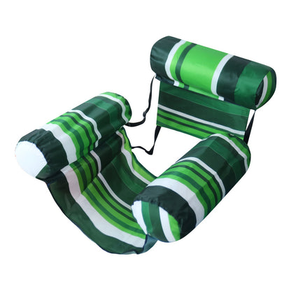 Inflatable Pool Lounge — Tropical Leaf Float for Adults 11