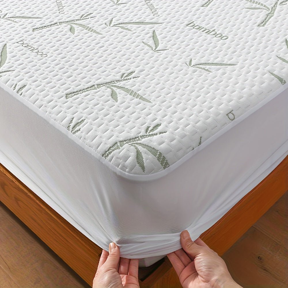 Bamboo Mattress Protector Cooling & Breathable — All Sizes 1