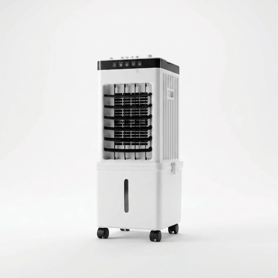 Tragbarer 3-in-1 Luftkühler mit Luftbefeuchter und Ventilator