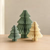 3 stuks: Saliegroen 15cm + 25cm + Crème 15cm