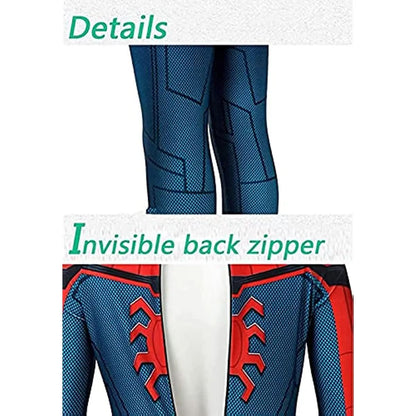 Arachnid Hero Full Body Superhero Costume with Mask — Kids 3