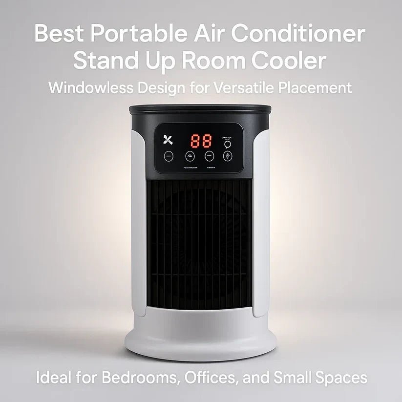Compact Portable Air Cooler — Digital Display No Installation 3