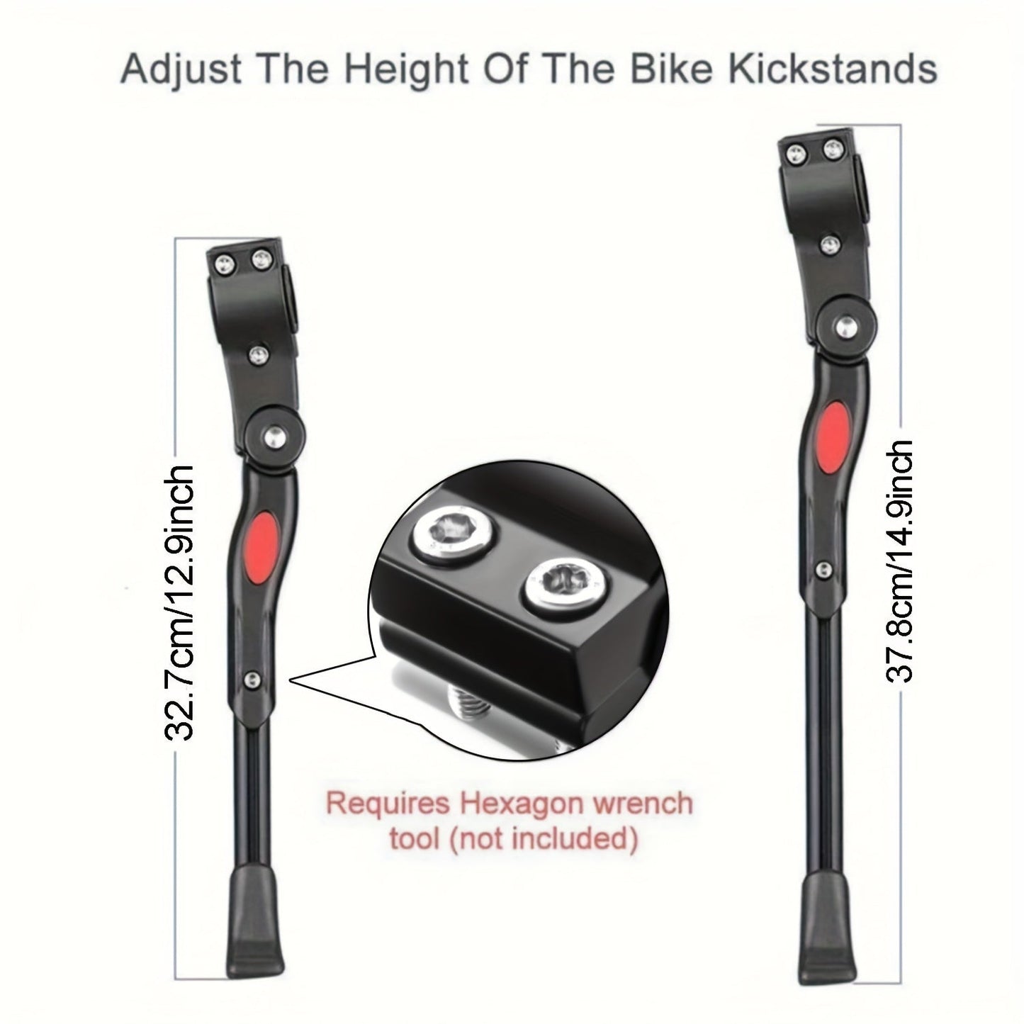 Cavalletto Bici Regolabile Laterale Stabile