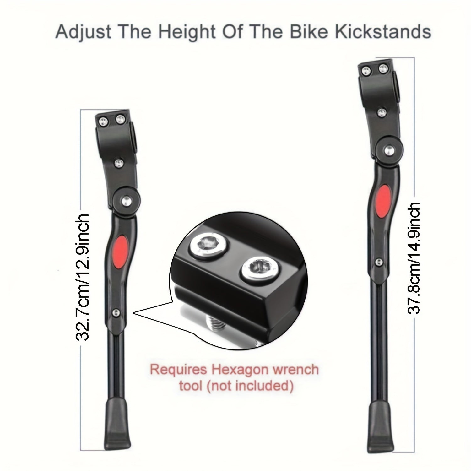 Cavalletto Bici Regolabile Laterale Stabile