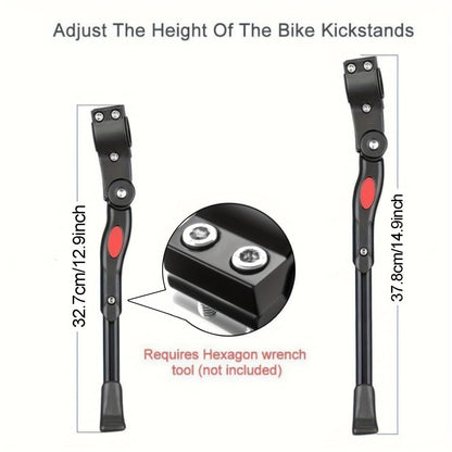 Cavalletto Bici Regolabile Laterale Stabile