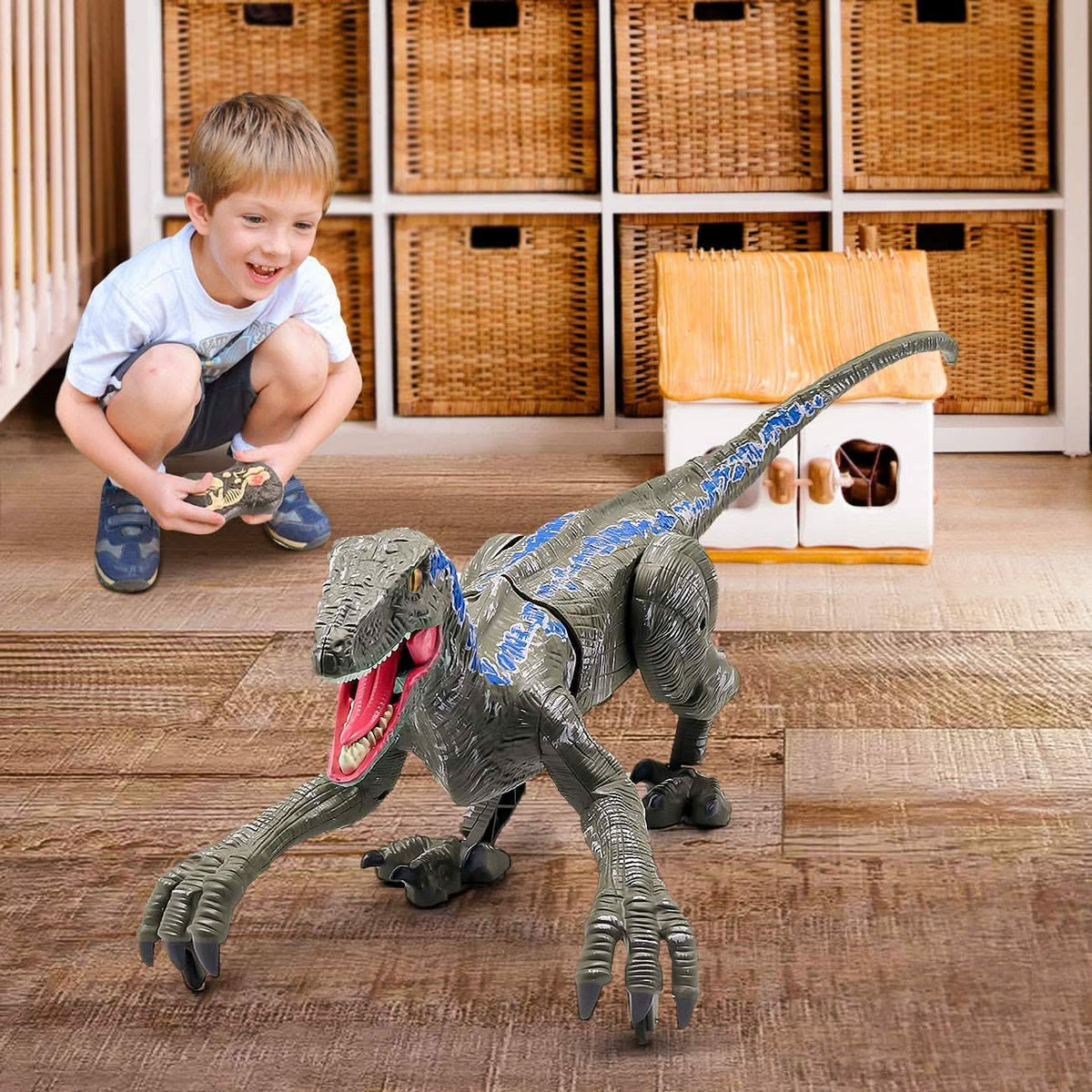 Dinorex - Interactive Dinosaur Toy with Lights and Sounds for Kids 2