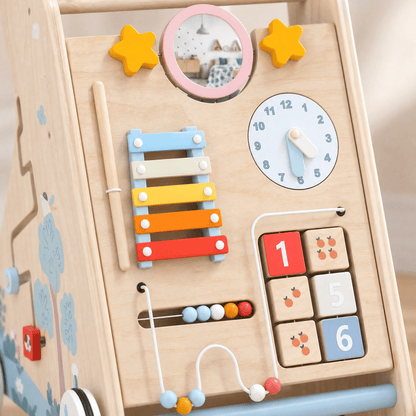 Wooden Baby Walker with Activity Panel — Ages 1–3 Years 5
