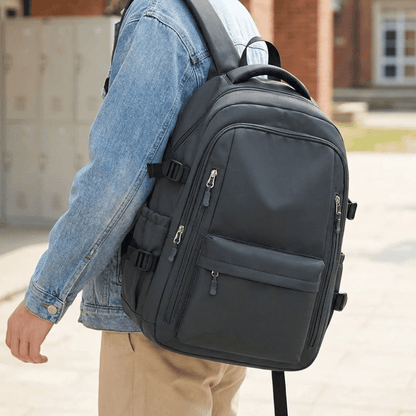 Rugzak met Grote Capaciteit en Anti-Diefstalfunctie voor Laptop en School, Unisex