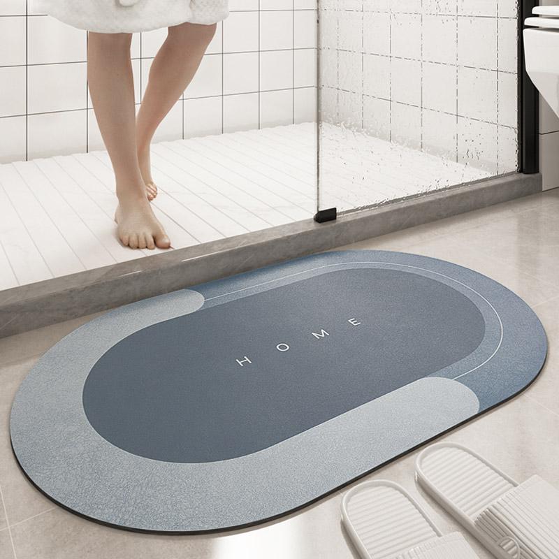 AquaComfort Quick-Dry Bath Mat — Super Absorbent Microfiber 9