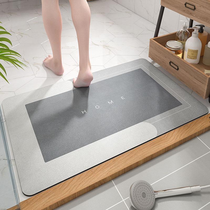 AquaComfort Quick-Dry Bath Mat — Super Absorbent Microfiber 14