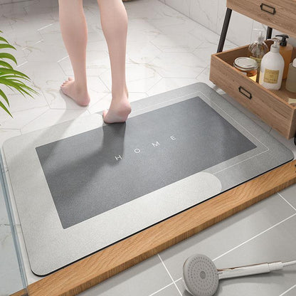 AquaComfort Quick-Dry Bath Mat — Super Absorbent Microfiber 14