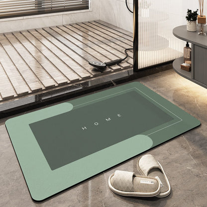 AquaComfort Quick-Dry Bath Mat — Super Absorbent Microfiber 20