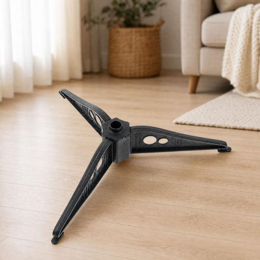 Plastic Tripod Christmas Tree Stand — 2 Sizes Black 1