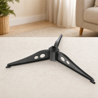 Plastic Tripod Christmas Tree Stand — 2 Sizes Black 9