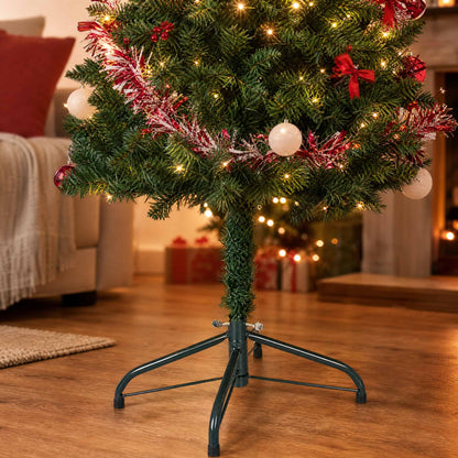 Metal Christmas Tree Stand — Cross Base with Thumb Screws 2