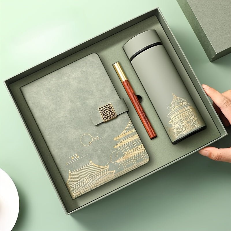 Forbidden City Gift Set – Notebook, Thermos Bottle & Pen 9