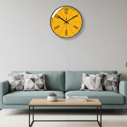 ScandiClock – Nordic Wall Clock Silent Quartz Movement 1
