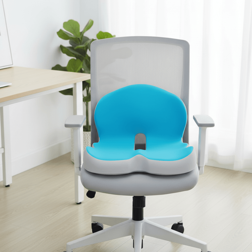 Ergonomic Lumbar Support Cushion Memory Foam — Office & Car 1