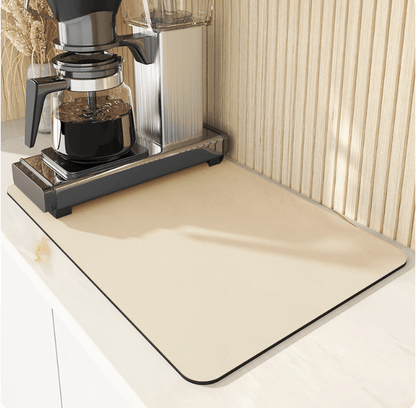 Fast-Drying Dish Drying Mat — Highly Absorbent Kitchen Mat 1