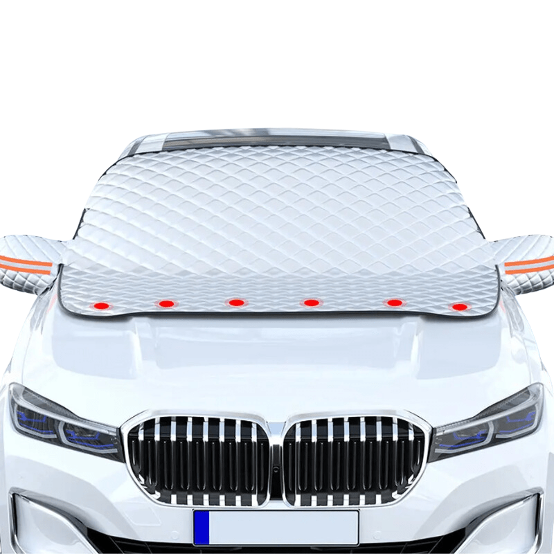 Magnetic Windshield Cover Car — Frost, Snow & Sun Protection 15