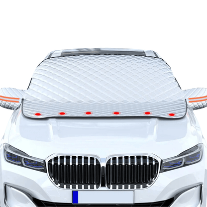 Magnetic Windshield Cover Car — Frost, Snow & Sun Protection 15