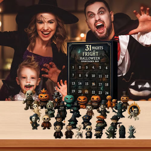 Halloween Advent Countdown Box — 31 PVC Mini Figures 2