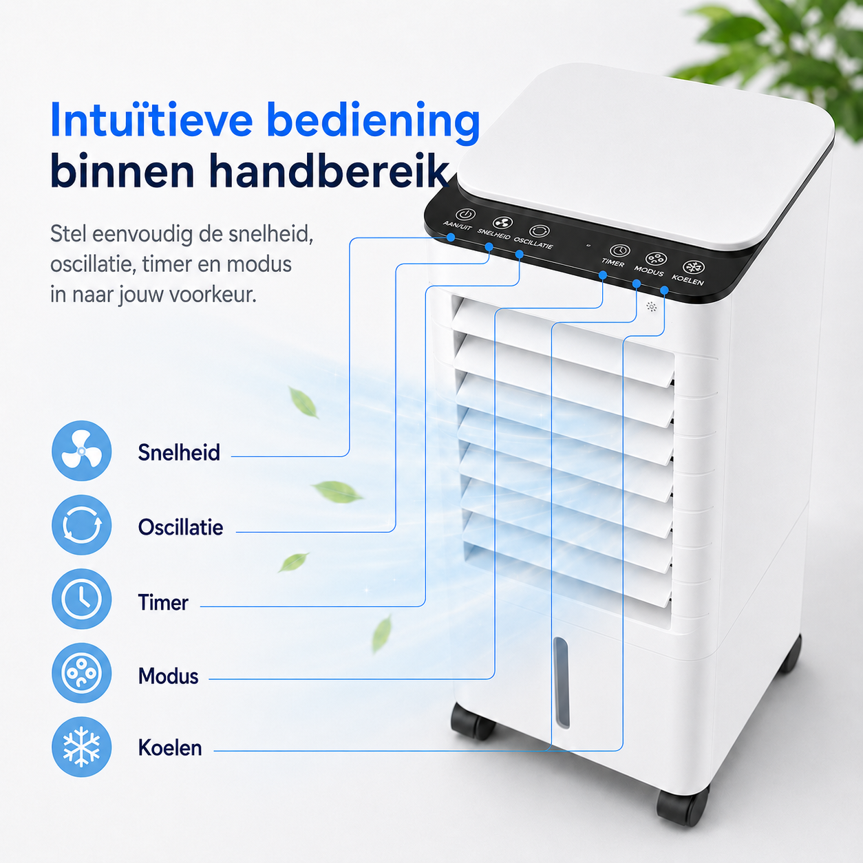 Portable Windowless Air Cooler 3-in-1 — No Hose Home & Office 9