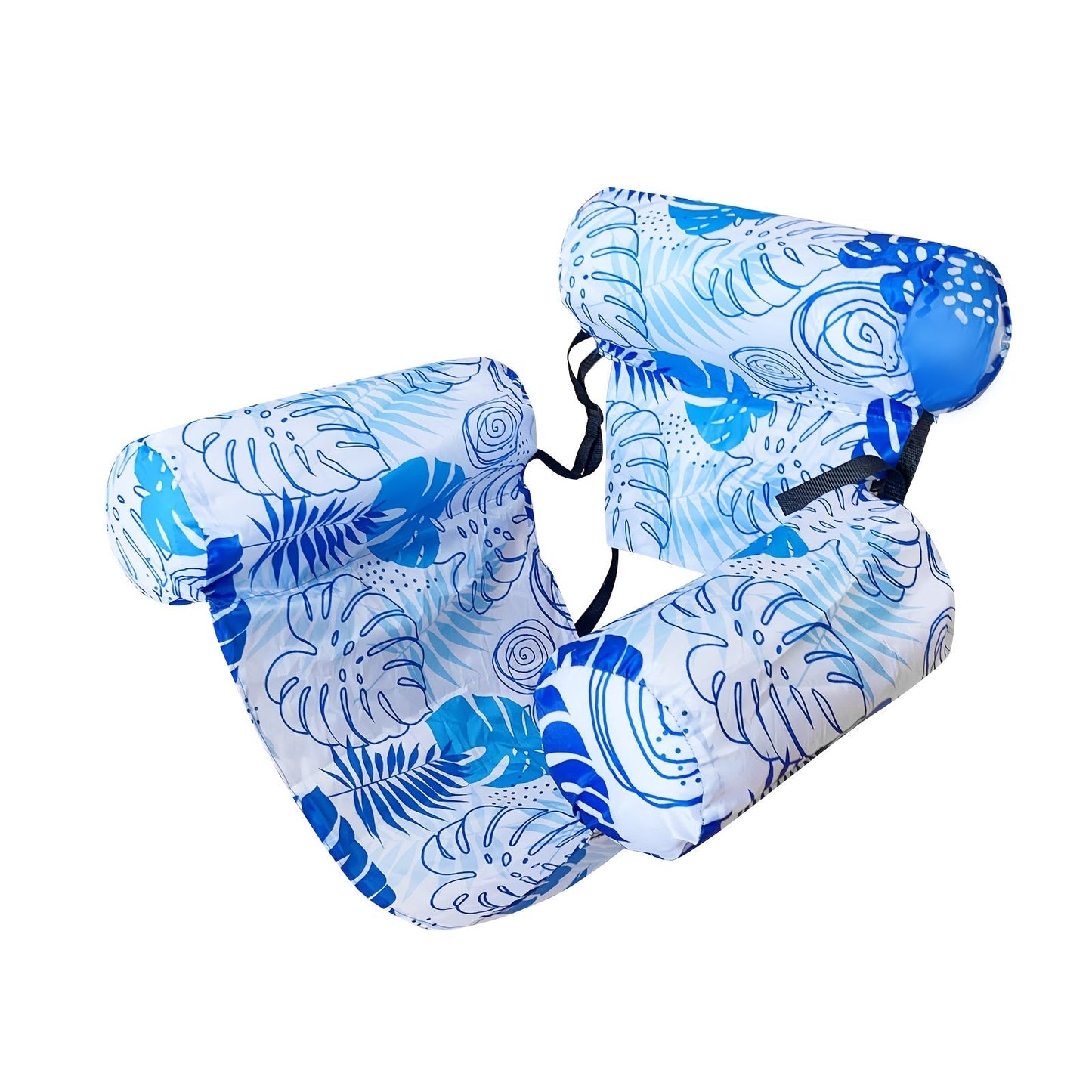 Inflatable Pool Lounge — Tropical Leaf Float for Adults 8