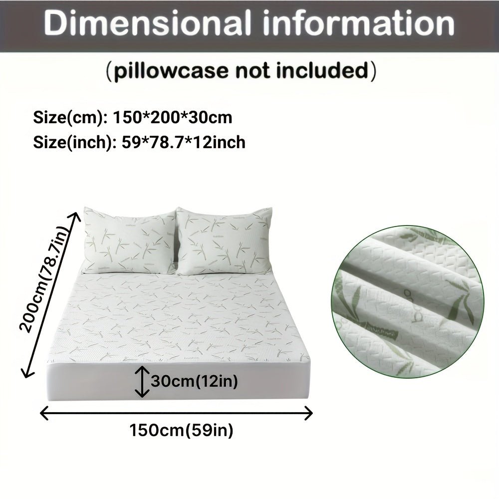 Bamboo Mattress Protector Cooling & Breathable — All Sizes 12