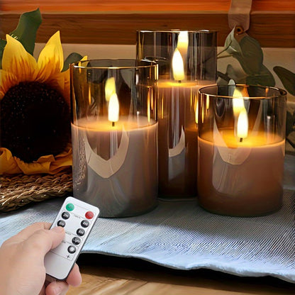 Flameless LED Candles with Remote Control — Realistic Flame Effect 19