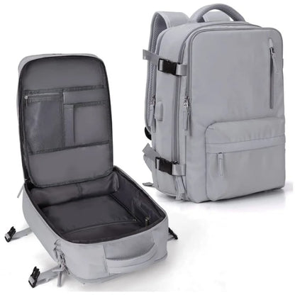 Zaino da Viaggio Donna 35L Impermeabile Multifunzione con USB
