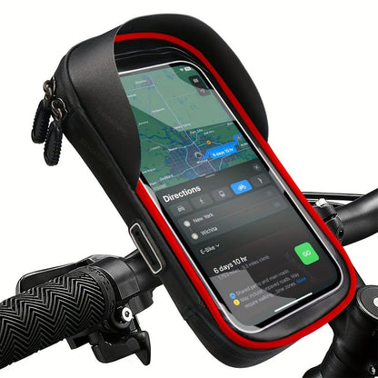 Porta Telefono Impermeabile per Bici e Moto con Rotazione 360°