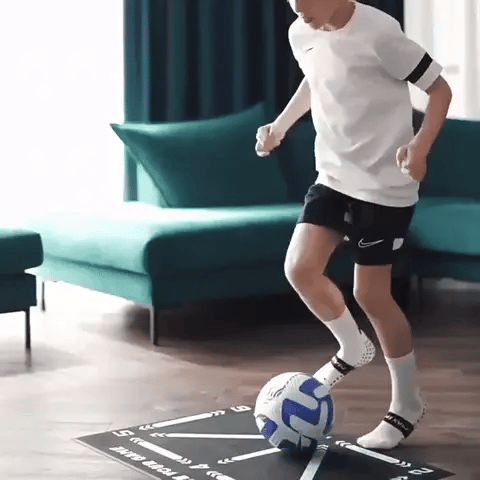 Football Pro Tappetino Allenamento Calcio con Programma Video