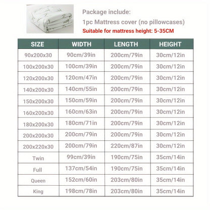Bamboo Mattress Protector Cooling & Breathable — All Sizes 4