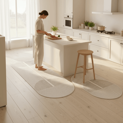 Anti-Fatigue Kitchen Mat Ergonomic Non-Slip PU Foam Floor Mat 2