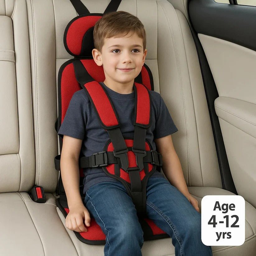 Foldable Child Travel Booster Seat — 5-Point Harness Ages 1–14 10