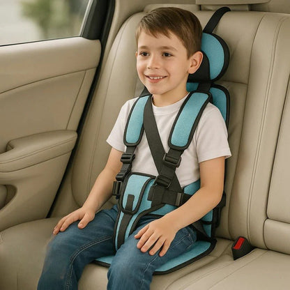 Foldable Child Travel Booster Seat — 5-Point Harness Ages 1–14 14
