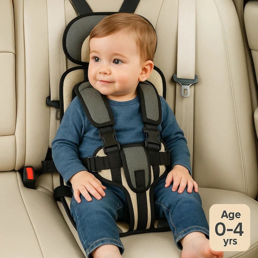 Foldable Child Travel Booster Seat — 5-Point Harness Ages 1–14 17