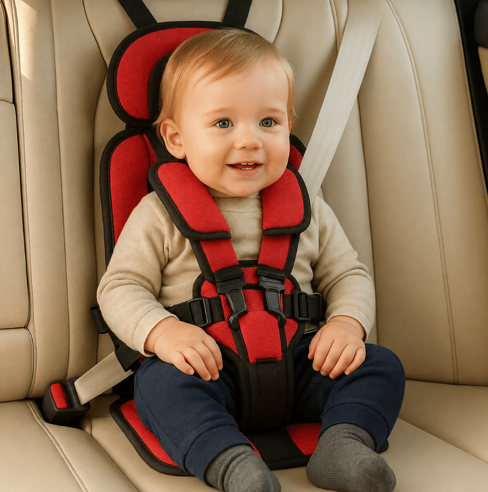 Foldable Child Travel Booster Seat — 5-Point Harness Ages 1–14 2